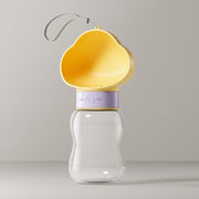 Portable Dog Water Bottle with Feeding Bowl for Outdoor Adventures