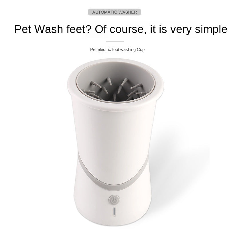 Pet Automatic Foot Washing Cup Smart Automatic Dog Cat Paw Cleaning
