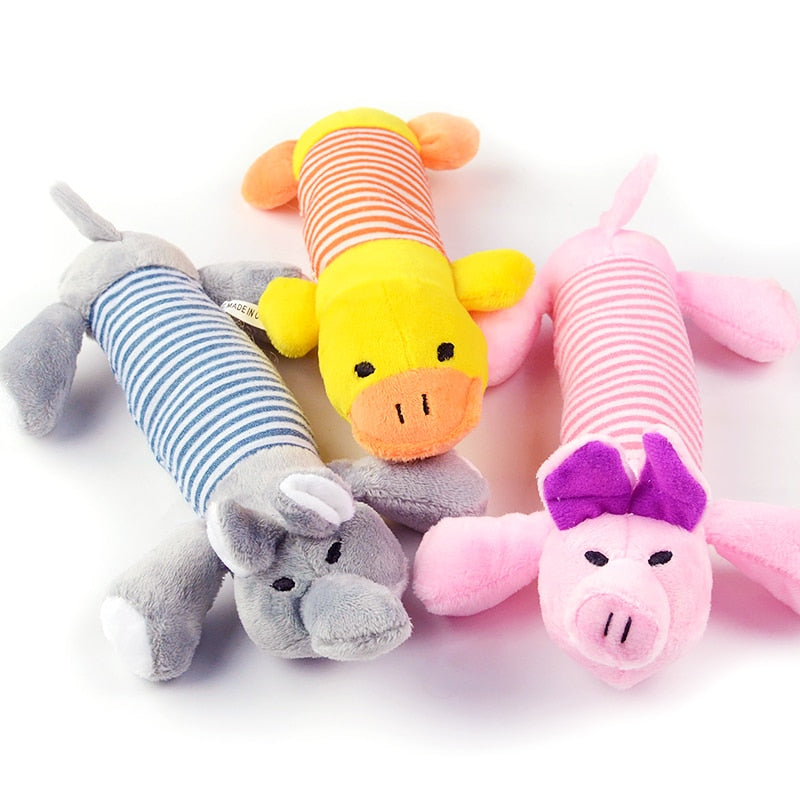 Popular Pet Dog Cat Funny Fleece Durable Plush Toys