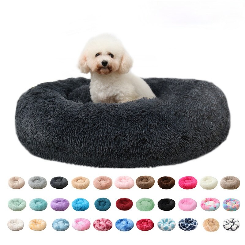 Pet Nest Warm Soft Plush Breathable Dog Cat House Pet Bed