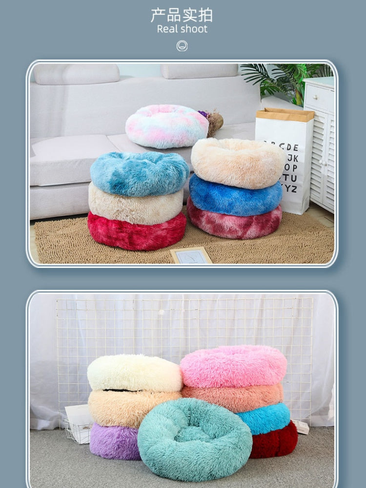 Pet Nest Warm Soft Plush Breathable Dog Cat House Pet Bed