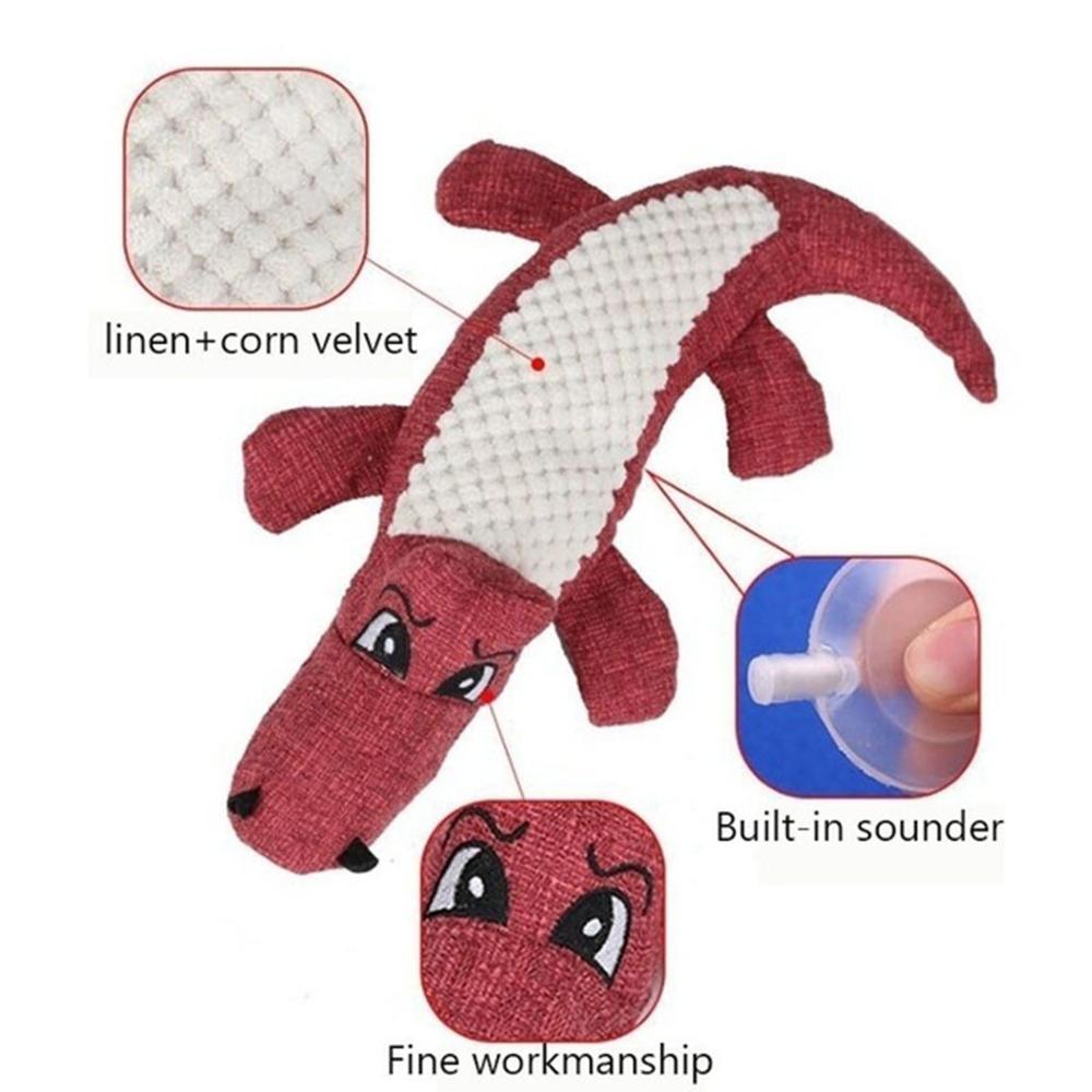Pet Dog Toy Linen Plush Animal Toy