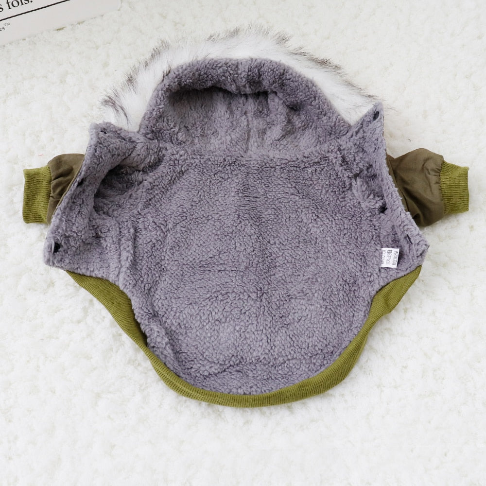 Winter Dog Clothes for Small Dogs Warm Dog Coat