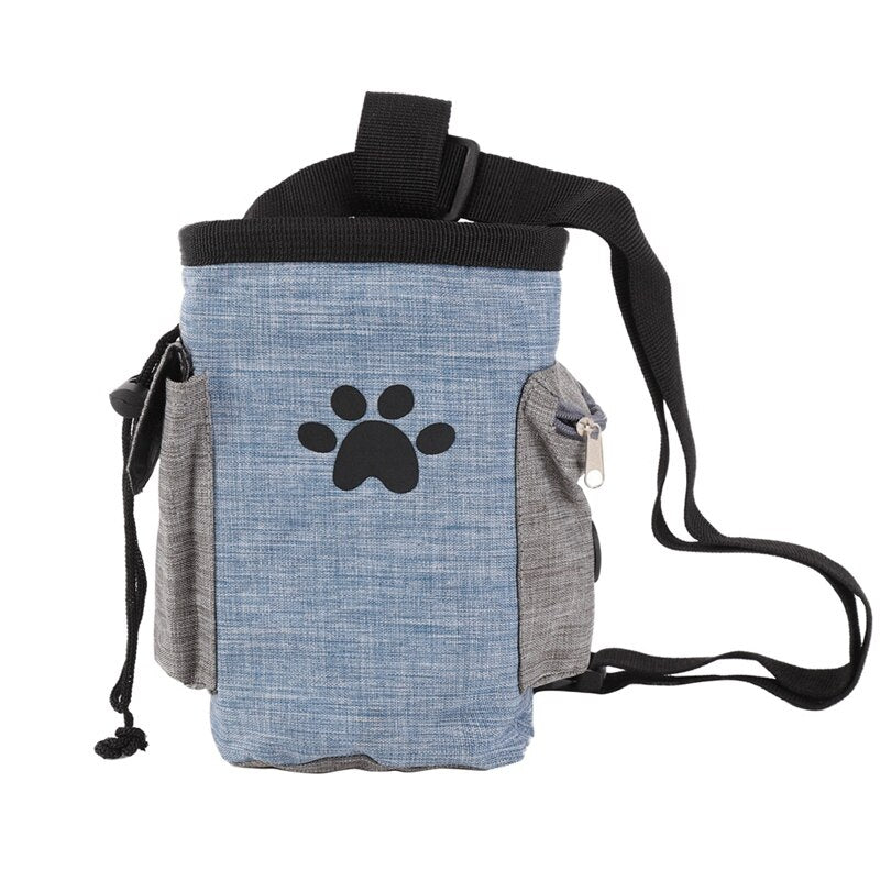 Portable Dog Training Treat Bag Puppy Snack Reward Waist Bag