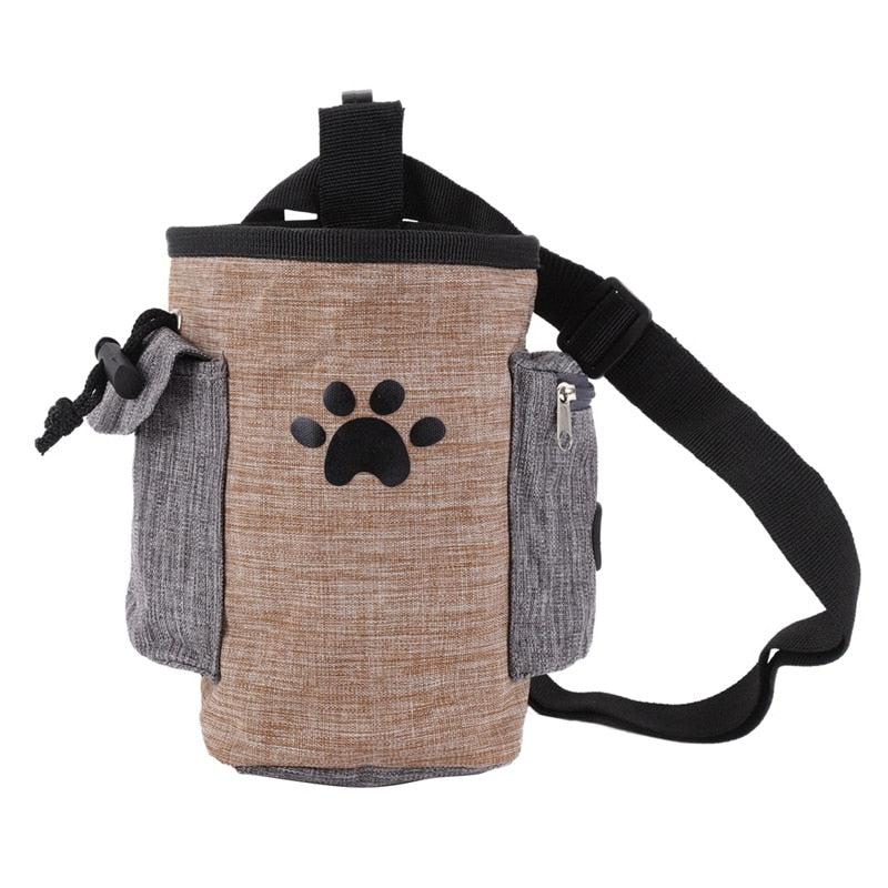 Portable Dog Training Treat Bag Puppy Snack Reward Waist Bag