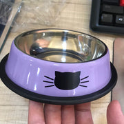 Non-Slip Stainless Steel Cat Bowl with Durable Design